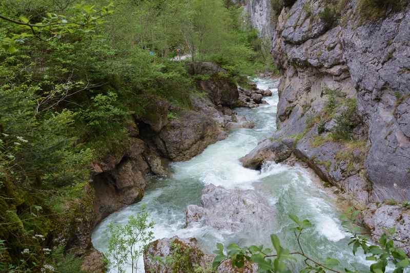 Das wildeste Stück der Klamm zwischen Kundl und der Wildschönau