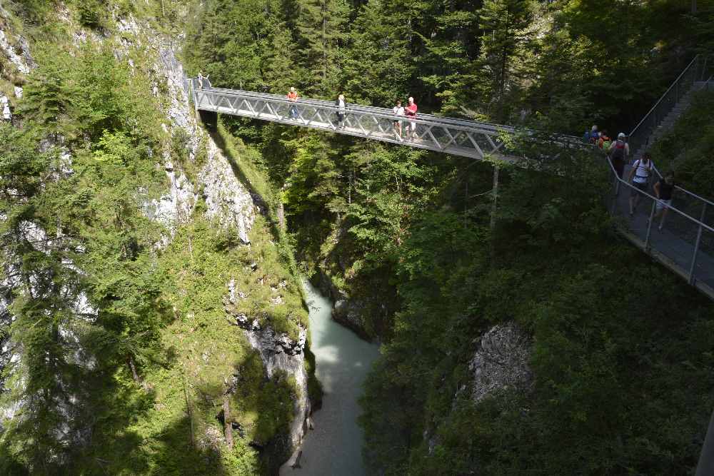 Die schöne Leutaschklamm Wanderung