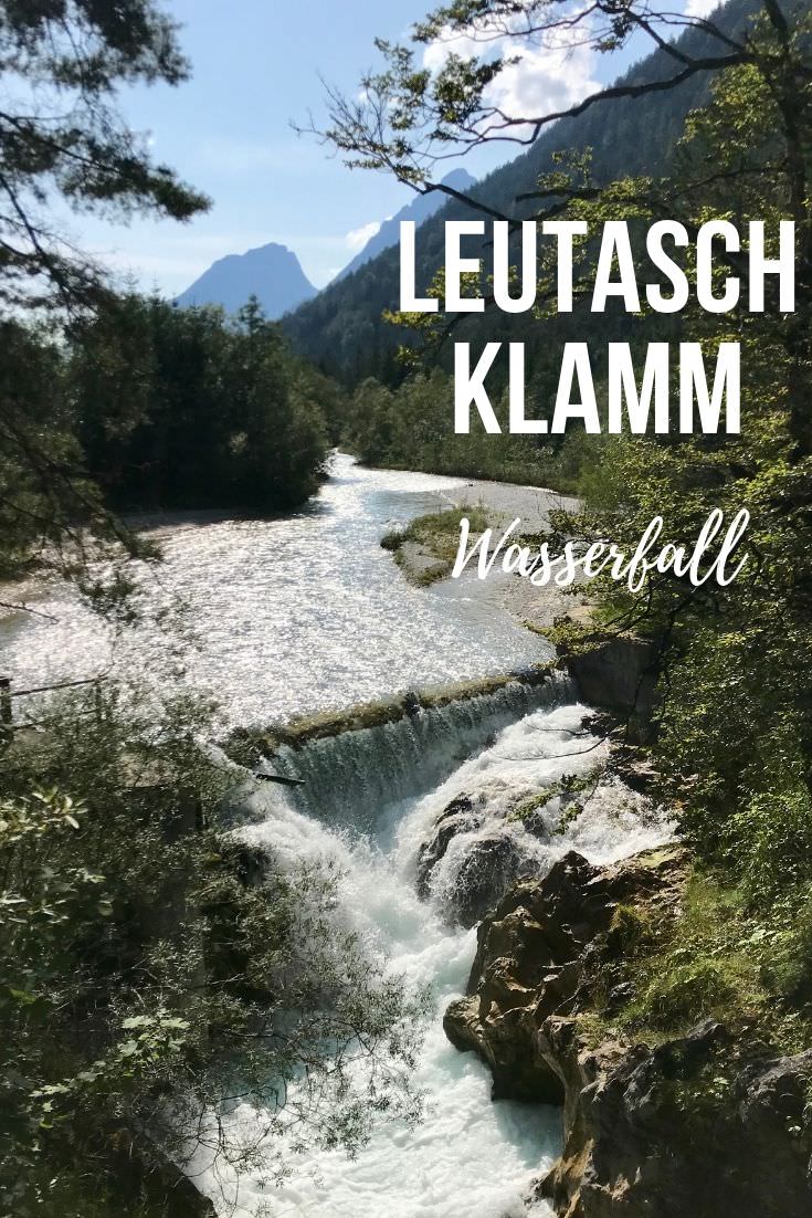 Der geheime Leutaschklamm Wasserfall in der Leutasch