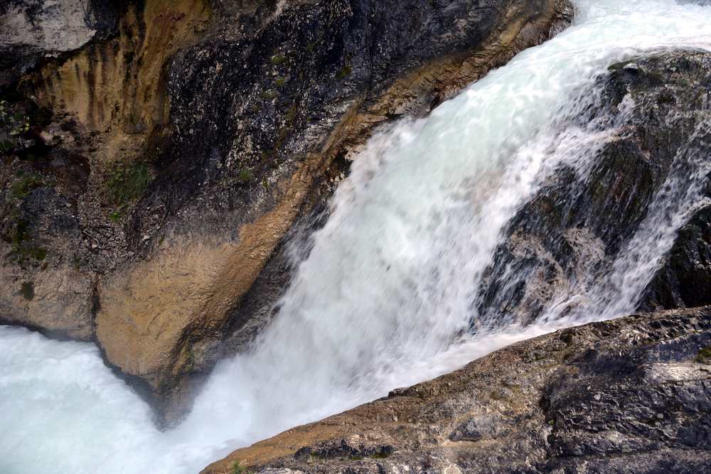 Toll fand ich den Wasserfall in der Gleirschklamm