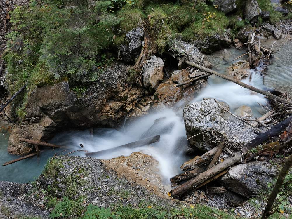 Einmaliges Naturschauspiel in der Wolfsklamm