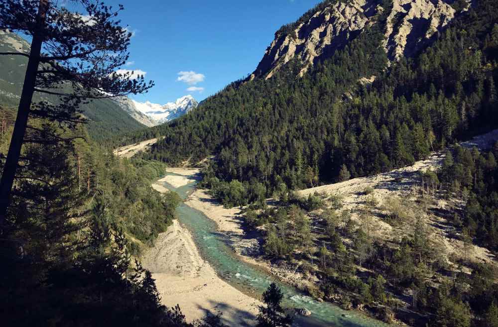 Ein toller Platz im Karwendel: Das Hinterautal bei Scharnitz mit dem Isarursprung