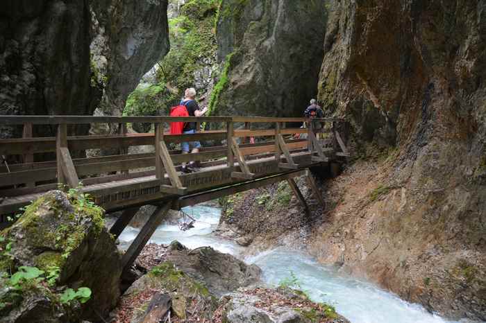 Ab Stans durch die Wolfsklamm im Karwendel wandern