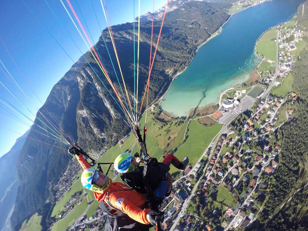 Tandem Achensee Gleitschirmfliegen - leicht gemacht mit Marco 