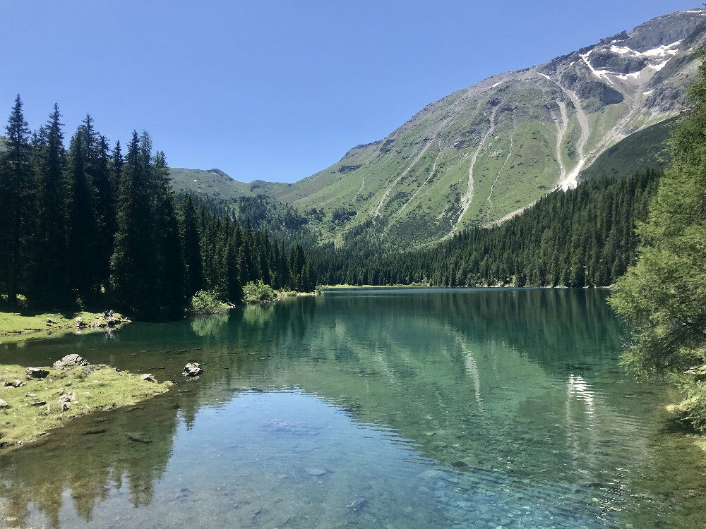 Obernberger See - noch eine der geheimen Alpen Sehenswürdigkeiten