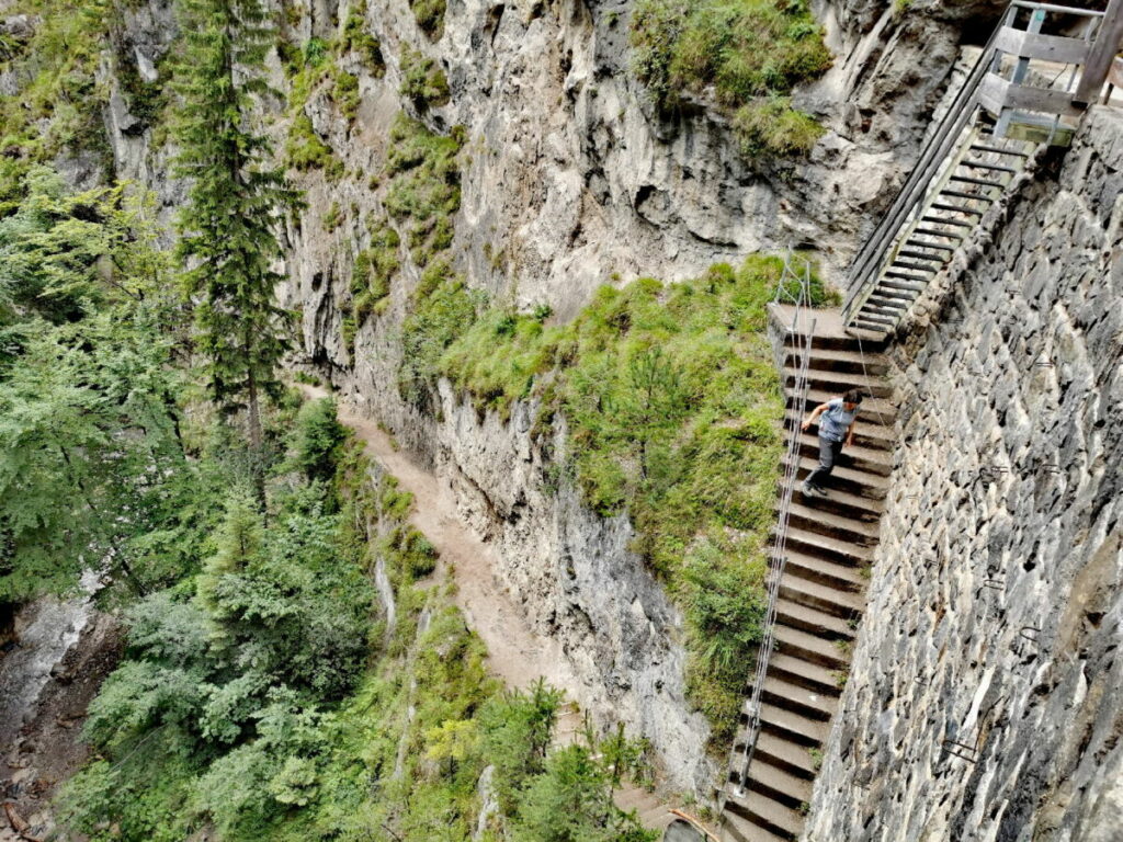 Klamm wandern in Tirol: Das ist die Ehnbachklamm