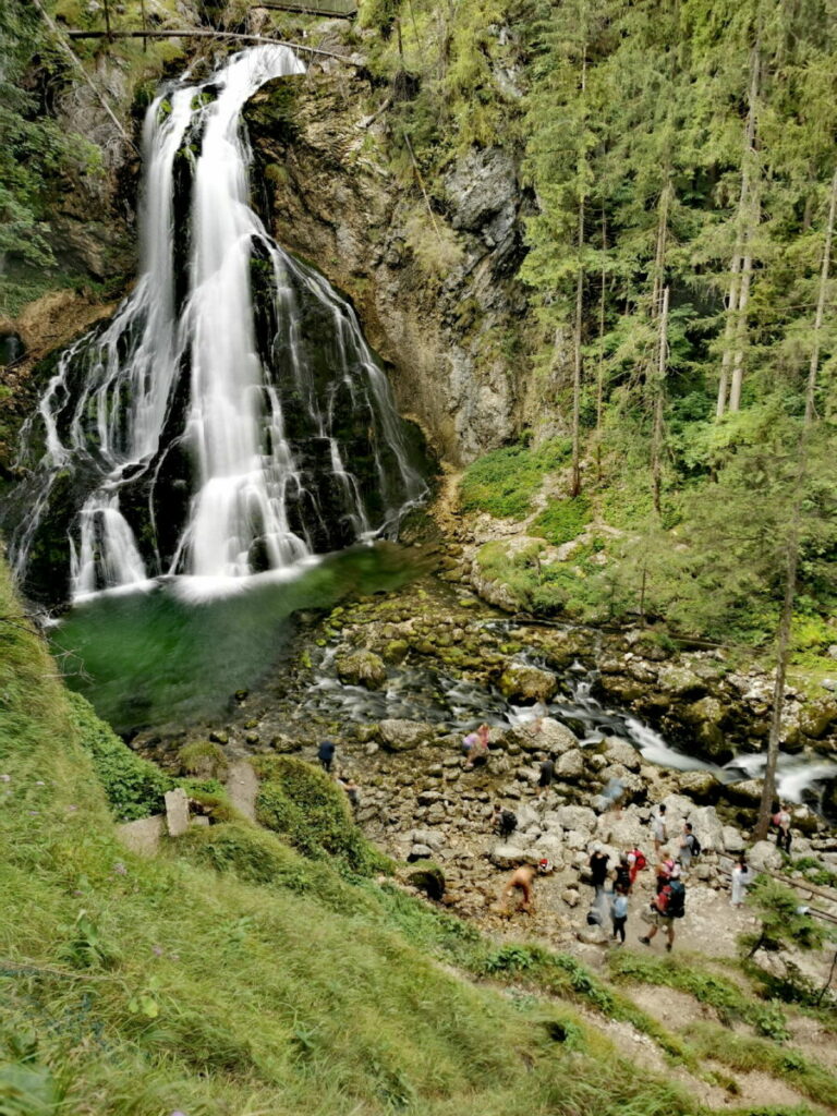 Sehenswürdigkeiten Alpen - der Gollinger Wasserfall
