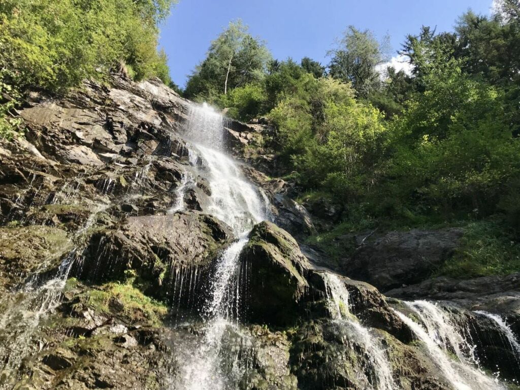 Harter Schleierwasserfall im Zillertal