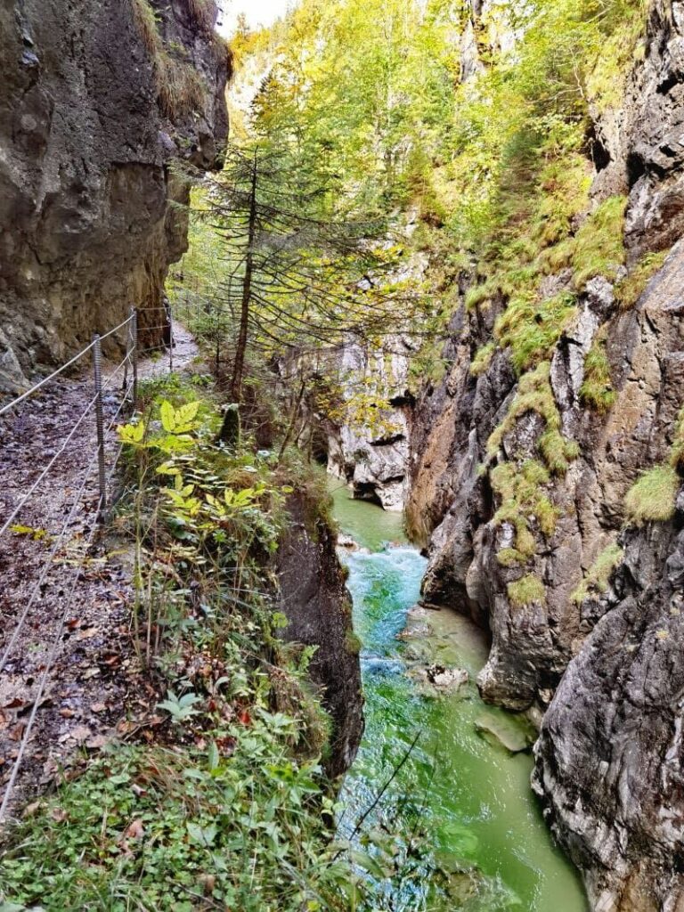 Romantische Klamm in Tirol: Die Kaiserklamm in Brandenberg