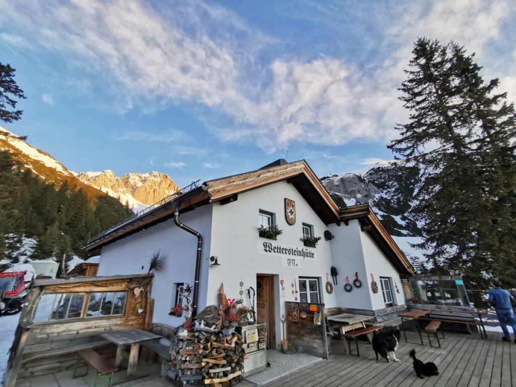 Winterwandern zur Wettersteinhütte