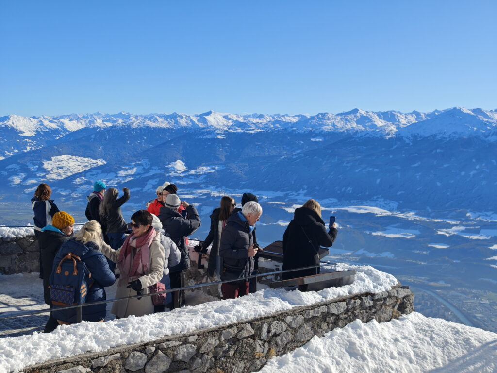Winter im Karwendel: Am Top of Innsbruck
